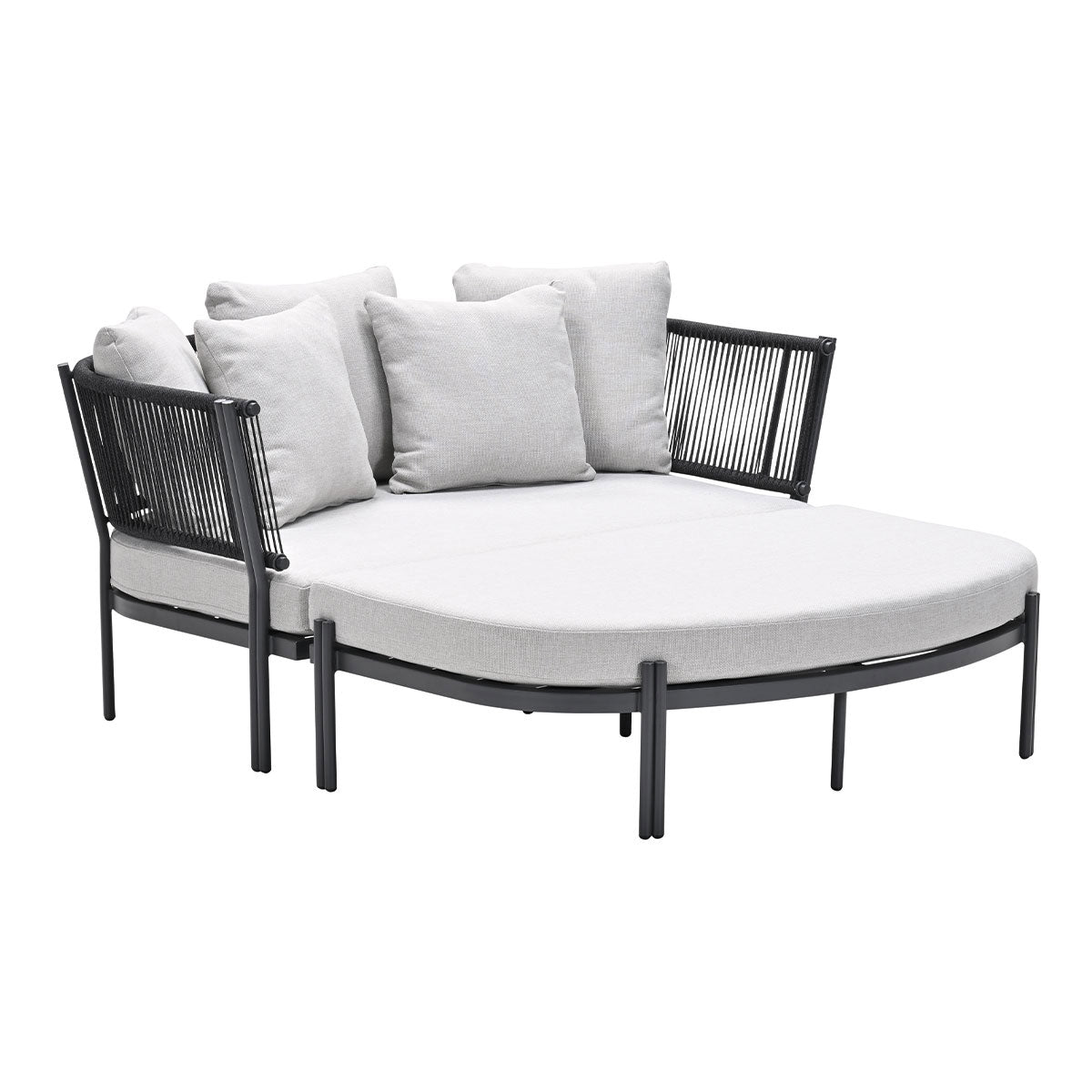 Garden Impressions Atlanta lounge ligbed - daybed - donker grijs