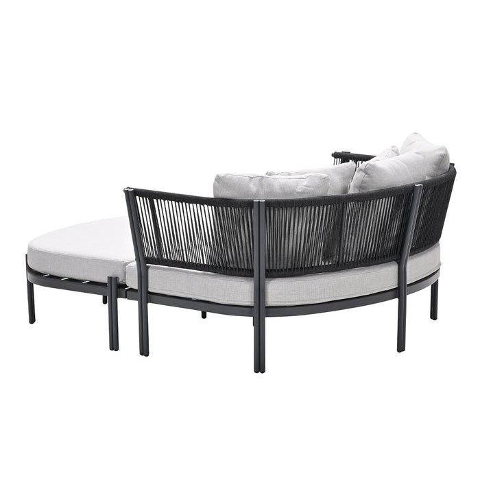 Garden Impressions Atlanta lounge ligbed - daybed - donker grijs