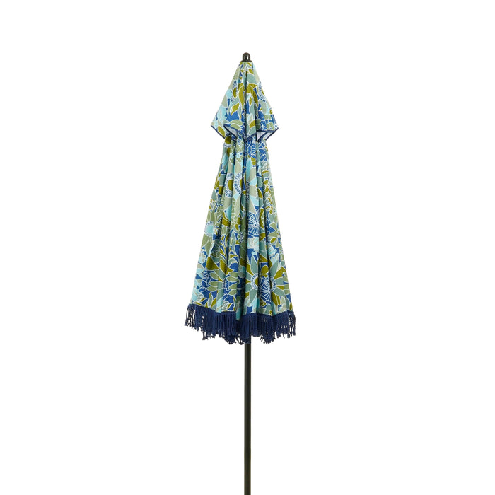 Mica Decorations Parasol - H238 x Ø220 cm - Blauw