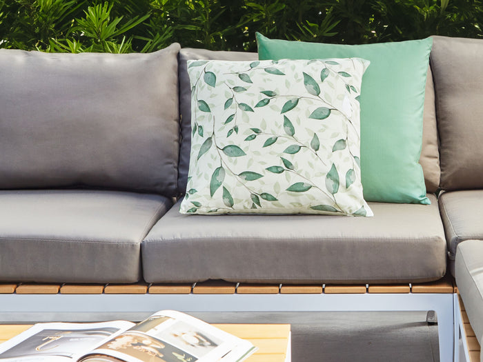 Beliani - FLYLEAF - Tuinkussen set van 2 - Groen - Polyester