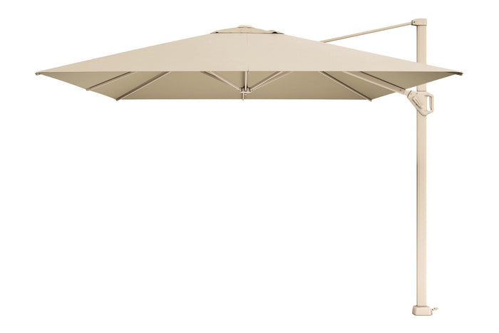 Platinum Challenger Zweefparasol T1 Premium 4x3 m. - Champagne - Sandstone