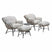 Garden Impressions Selene - Mati loungestoelen vintage willow