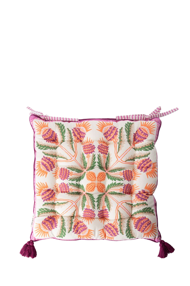 Sissy-Boy Multicolour tuinkussen met ananasplant print
