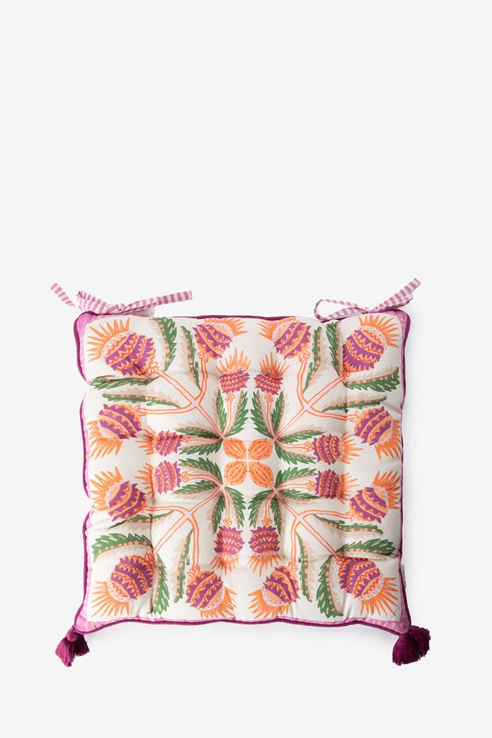 Sissy-Boy Multicolour tuinkussen met ananasplant print