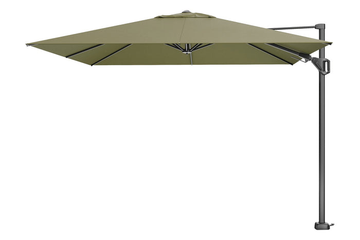 Platinum Challenger Zweefparasol T2 premium - 3x3 m. Lush Green