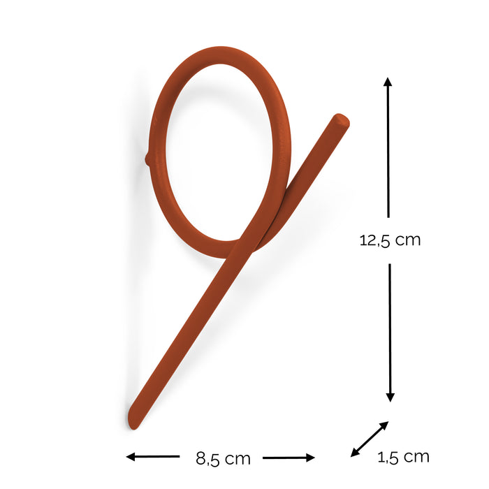 Spinder x BUDDE kapstok Tuba L - Tuscan Terra