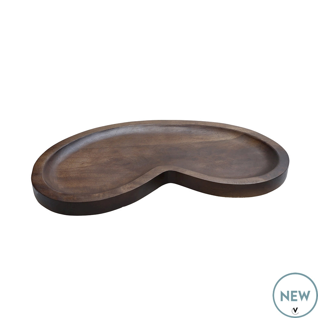 Vase The World - Villeta S walnut L45 x B24 x H2 cm