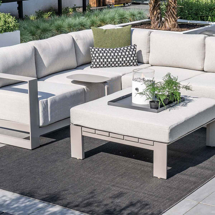 Garden Impressions Sem laptop bijzettafel 45x30xH51 cm - taupe