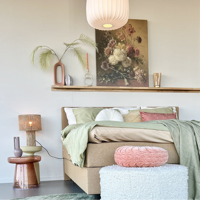 Bijzettafel Romano  - Glas - 40x37x40cm (BxHxD)