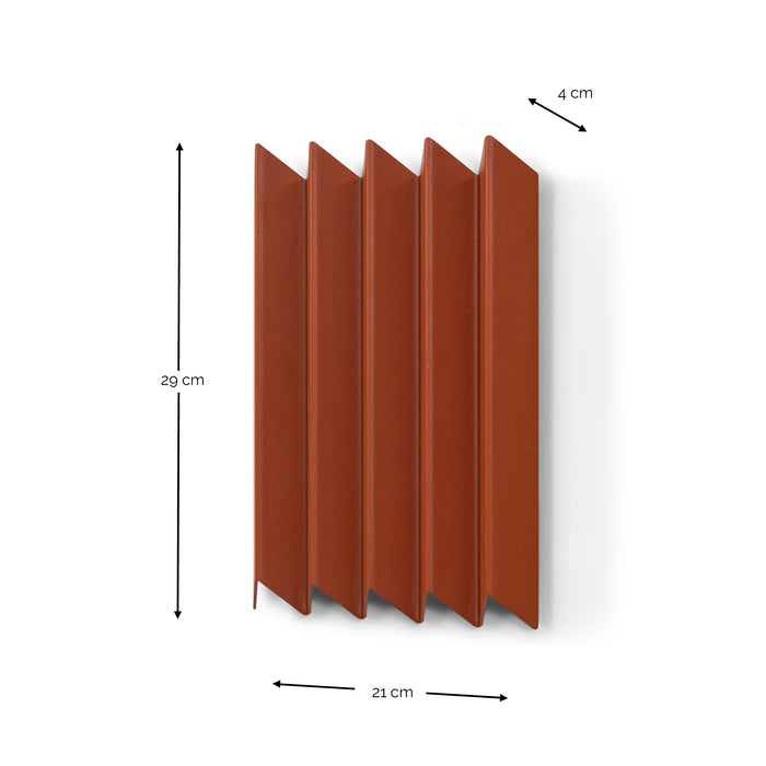 Spinder x BUDDE kapstok Sensu M - Tuscan Terra - 5 haken