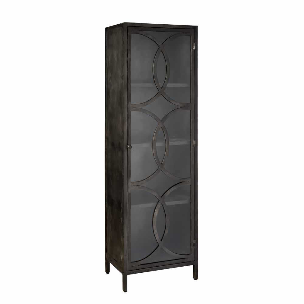 Anli-Style Tower living Stelvio metal cabinet 1 dr. - 55,5x185x40