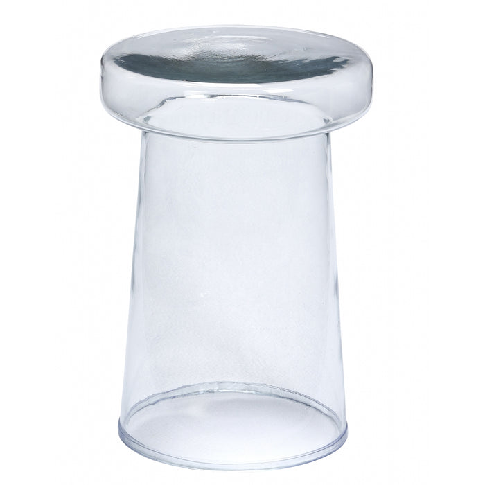 Bijzettafel Roeka - Transparant - Glas