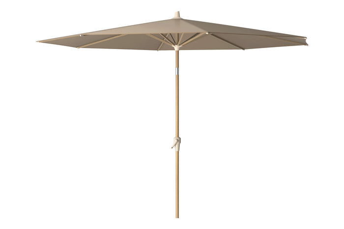 Platinum Riva stokparasol 3 m. rond - Teak Taupe