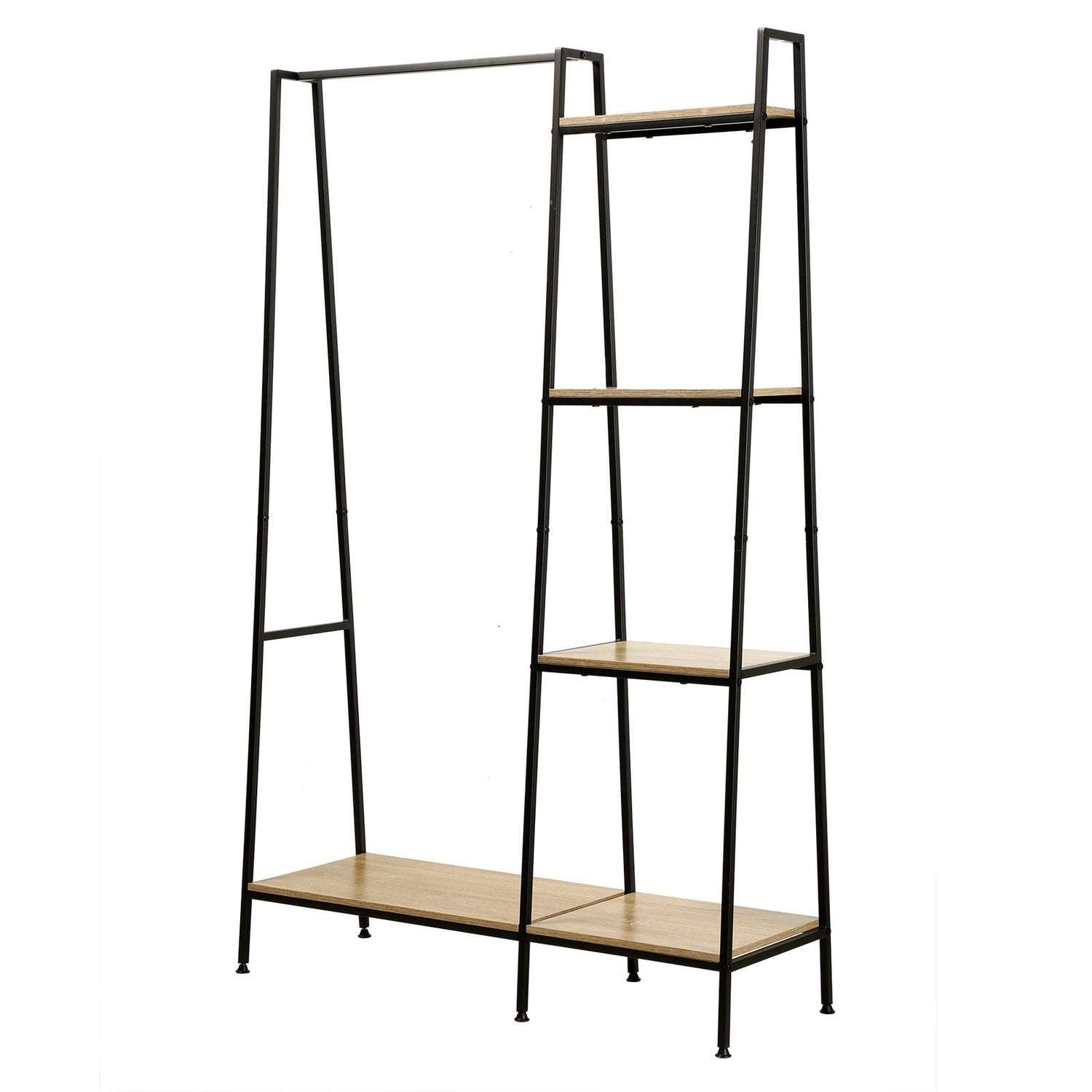 Calicosy - Garderobekast LEXIE met 4 planken - H160 cm