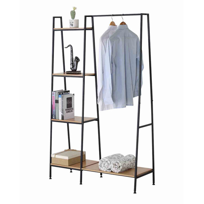 Calicosy - Garderobekast LEXIE met 4 planken - H160 cm