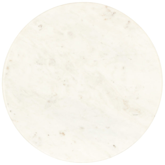 Richmond Interiors Boann Ronde Bijzettafel Marmer | Zwart