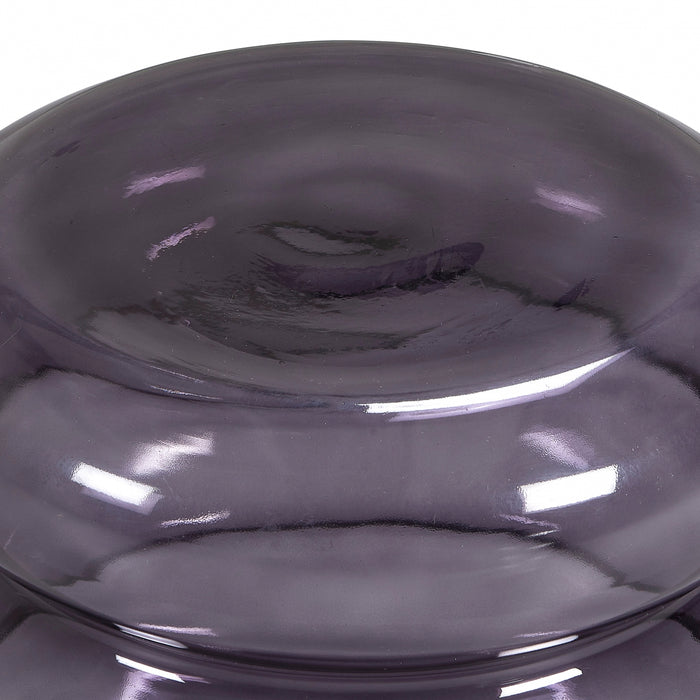 Bijzettafel Rosella - Zwart - Glas - 38x38x38cm (BxHxD)