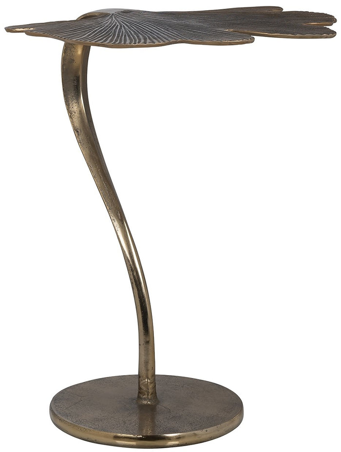 Richmond Interiors June Bijzettafel Goud Ginkgo