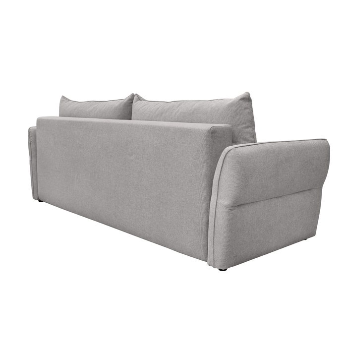 Calicosy - Slaapbank 3-zits in stof B238 cm - LAGOS - Grijs