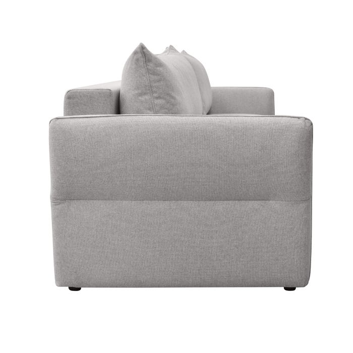 Calicosy - Slaapbank 3-zits in stof B238 cm - LAGOS - Grijs
