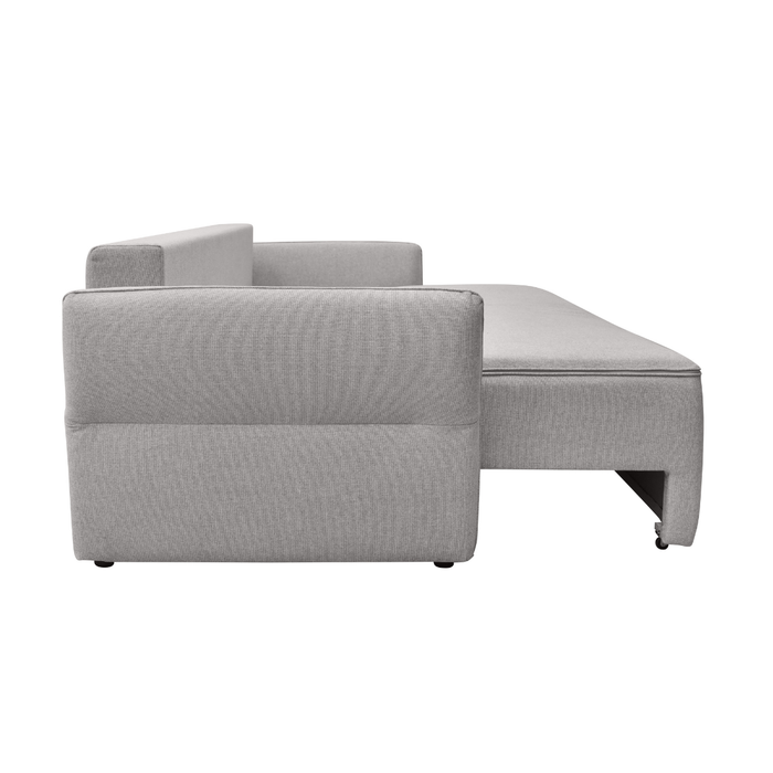 Calicosy - Slaapbank 3-zits in stof B238 cm - LAGOS - Grijs