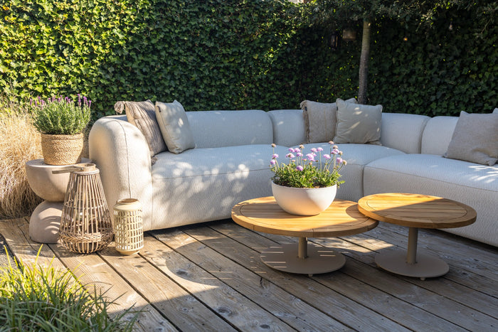 Madeira|Volta ronde loungeset links - Naturel|Teak