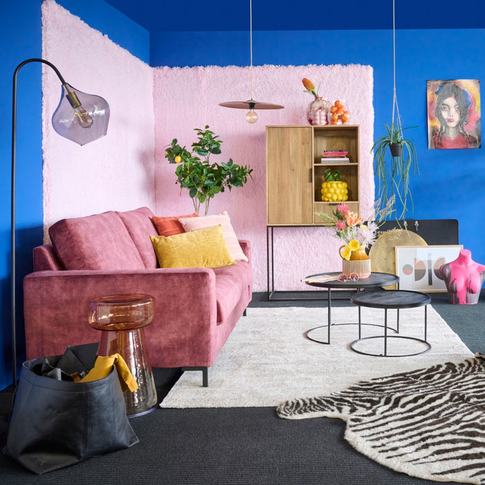 Bijzettafel Romano  - Glas - 30x50x30cm (BxHxD)