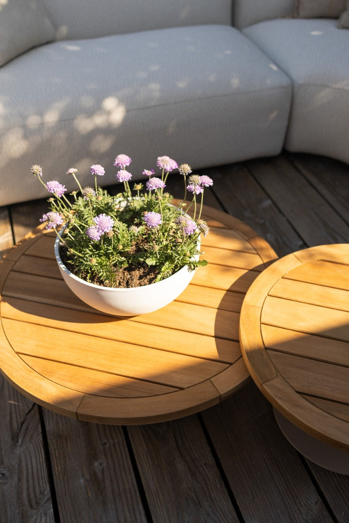 Madeira|Volta ronde loungeset links - Naturel|Teak