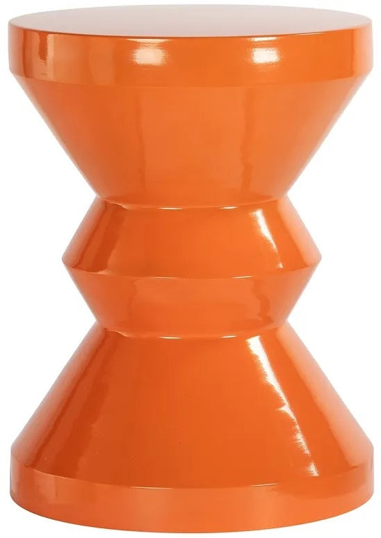 Richmond Interiors Diablo Ronde Bijzettafel Oranje