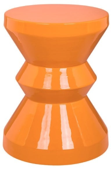 Richmond Interiors Diablo Ronde Bijzettafel Oranje