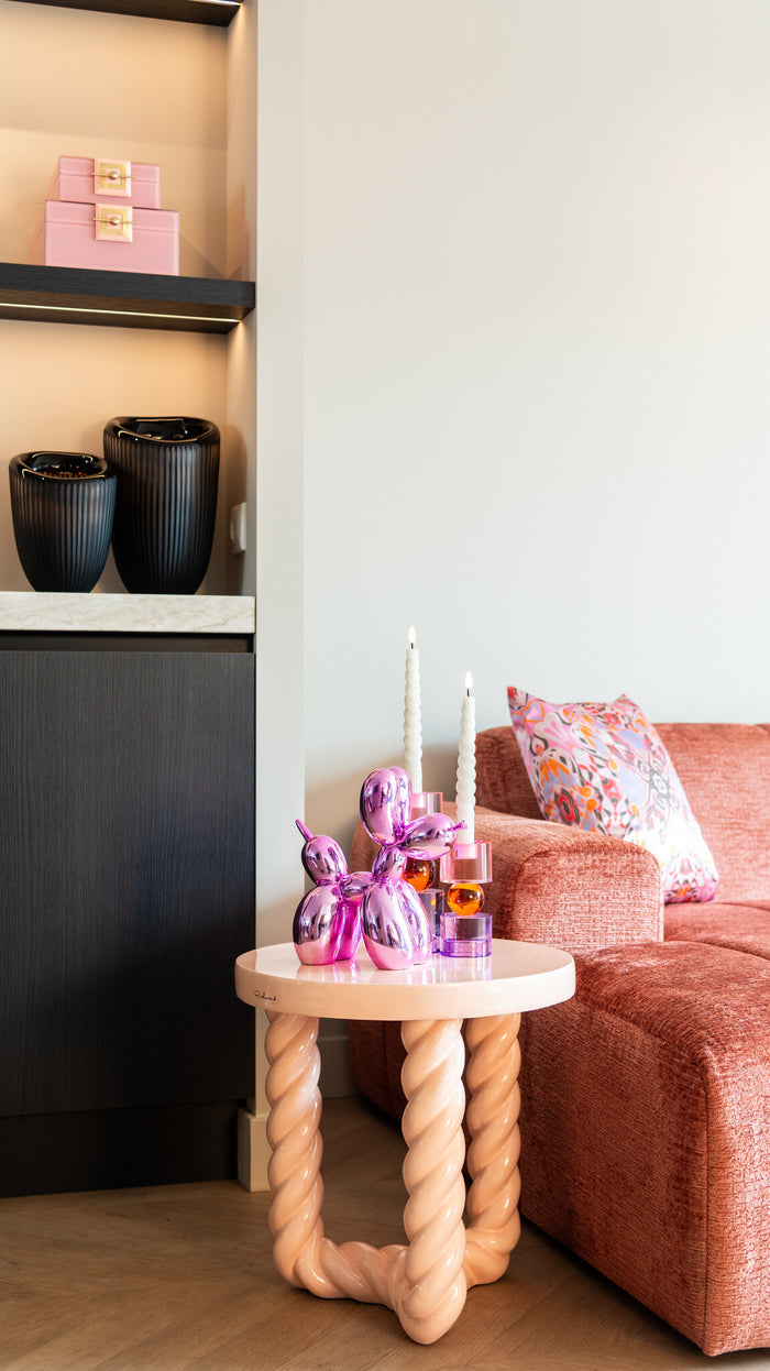 Richmond Interiors Rosly Bijzettafel Roze