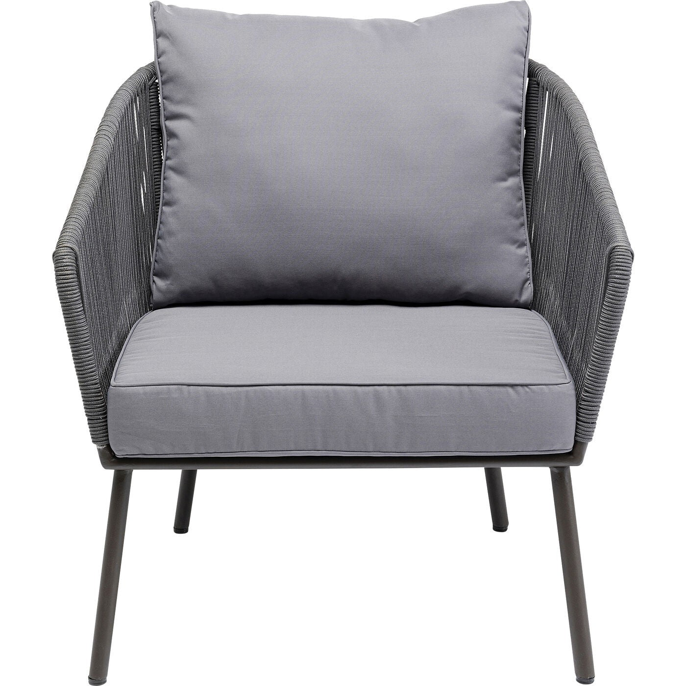 Kare Design Elba Tuinfauteuil - grijs