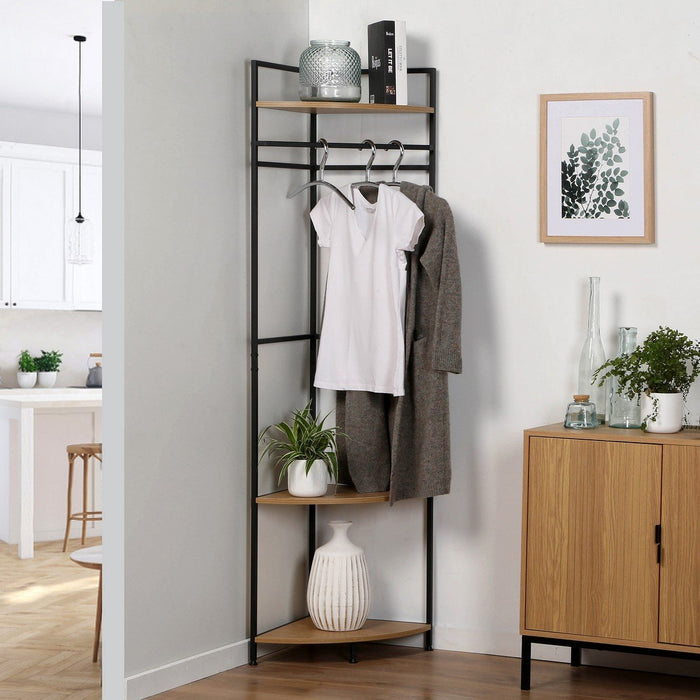 Calicosy - Hoekplank met kledingroede H175 cm - LEXIE