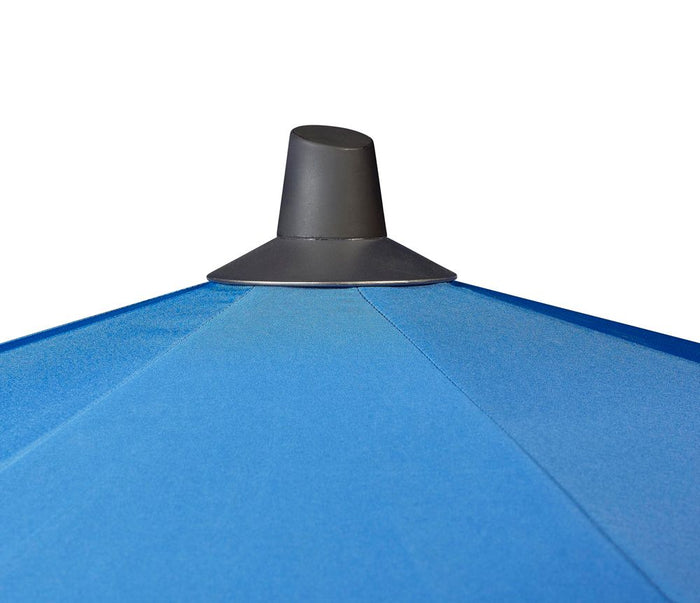 Platinum Riva stokparasol 3.5 m. rond - Ecru met voet en hoes