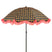 Edelman Mitchell parasol hart zwart - Ø220 x 238 cm