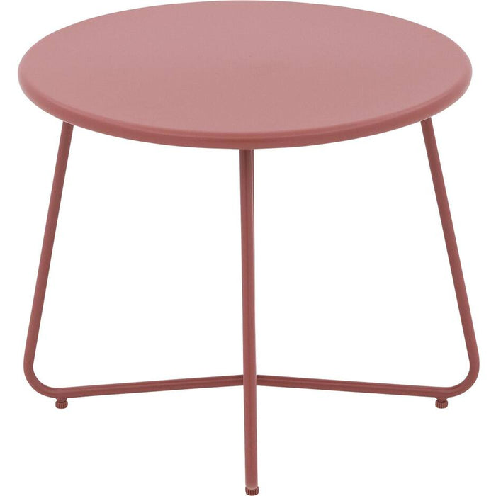 Goossens Tuintafel Must in Aluminium poedercoating rood