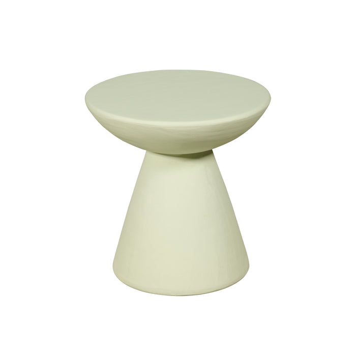 Bijzettafel Nora - Groen - MDF - 37x41x37cm (BxHxD)