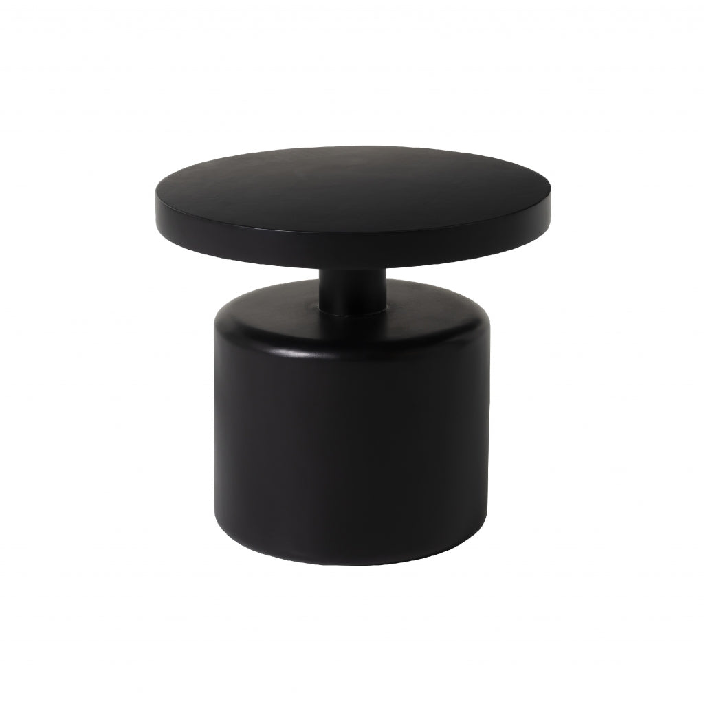 Bijzettafel Solid - Zwart - Hout - 45x40x45cm (BxHxD)