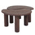Home67 - Salontafel Lina - Espresso Mangohout - Set van 2
