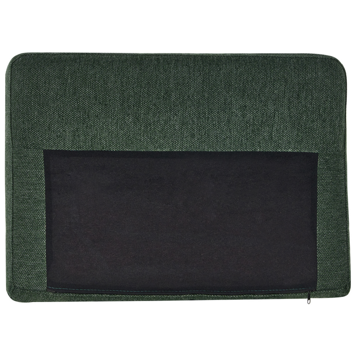 Beliani-BREDA-Hoekbank 4-zits-Donkergroen-Rechtszijdig-Polyester