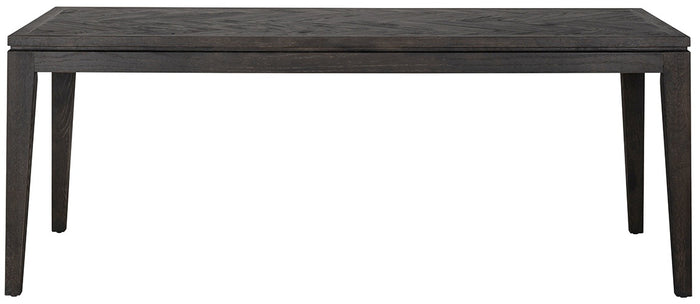Richmond Interiors Blackbone Eettafel 230 cm Zwart Rustiek