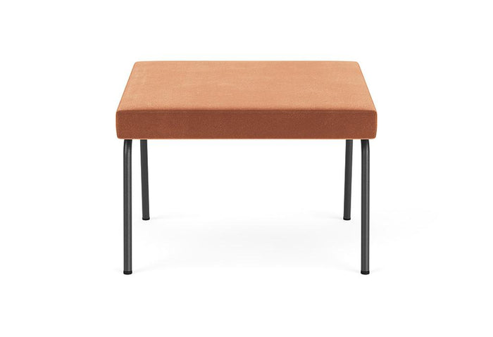 FÉST Monday ottoman zwart Soil 01 natural