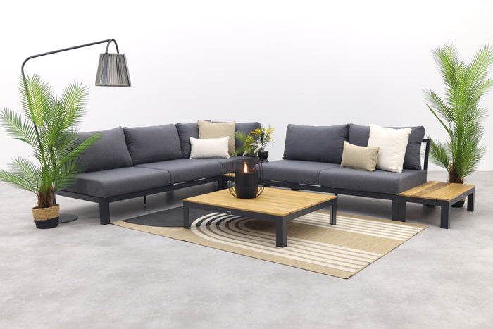 VDG Avalounge loungeset - Aluminium|teakhout - 5 persoons