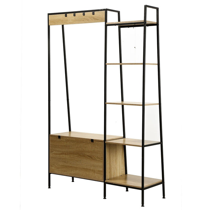 Calicosy - Kledingkast LEXIE met Schoenenkast - H160 cm