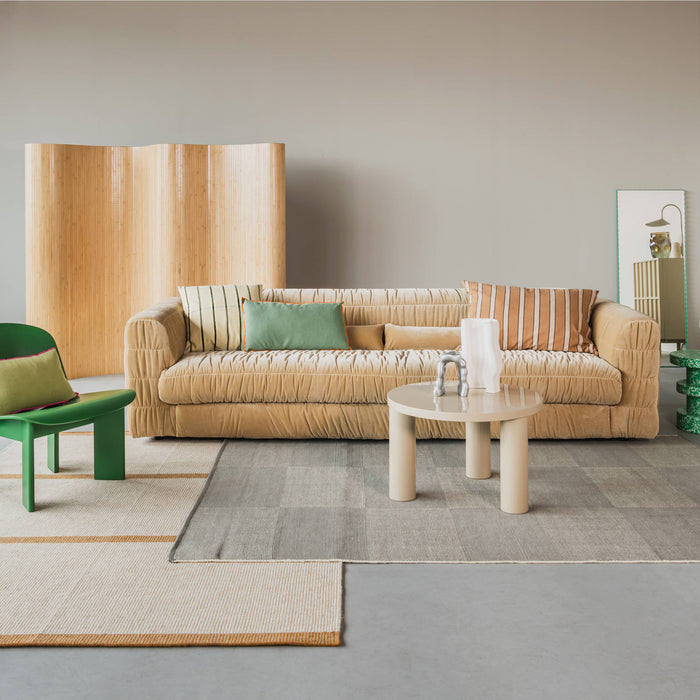 by fonQ Linen Line Sierkussen 50 x 50 cm - Beige