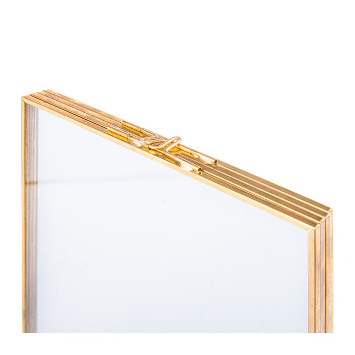 QUVIO Fotolijst staand rechthoek 15 x 20,5 cm (bxh) - Goud