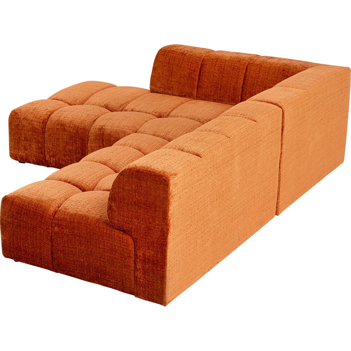 Kare Design Belami hoekbank - oranje - links