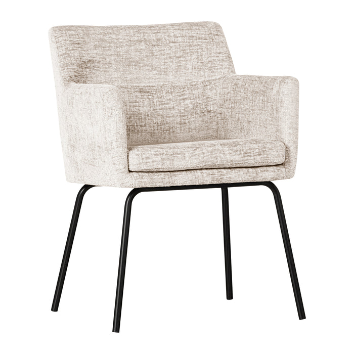 WOOOD Kam Eetkamerstoel - Off White