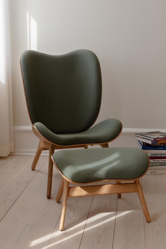 Umage A Conversation Piece voetenbank naturel eiken, Cognac