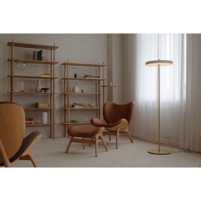 Umage A Conversation Piece voetenbank naturel eiken, Cognac